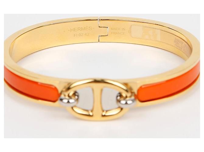 Hermès Bracciale Anchor PM Orange Arancione - vista 3