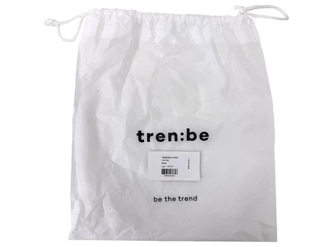Céline Bolso Hobo Triomphe Triope Canvas Bolso de Hombro Medium White Castaño - vista 12