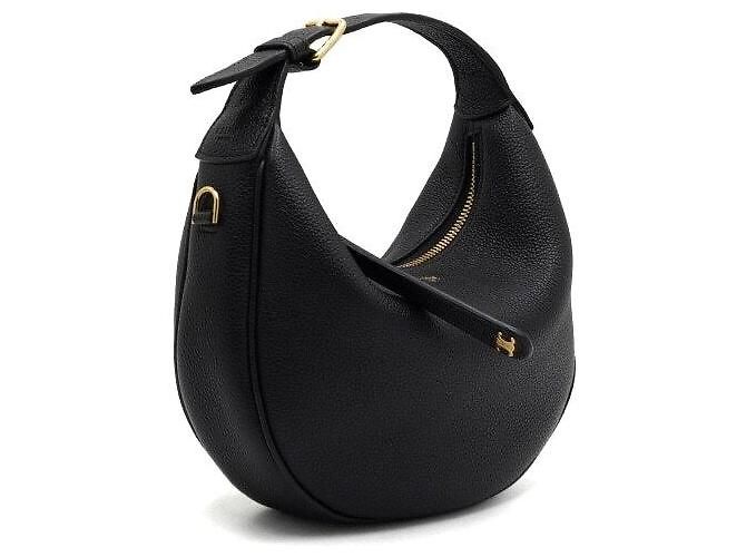 Céline Borsa tote e a tracolla Tin Lulu in vitello grana nera - vista 4