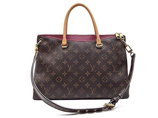 Louis Vuitton Monogram Palais MM Borsa marrone - vista 3