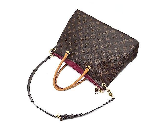 Louis Vuitton Monogram Palais MM Borsa marrone - vista 4