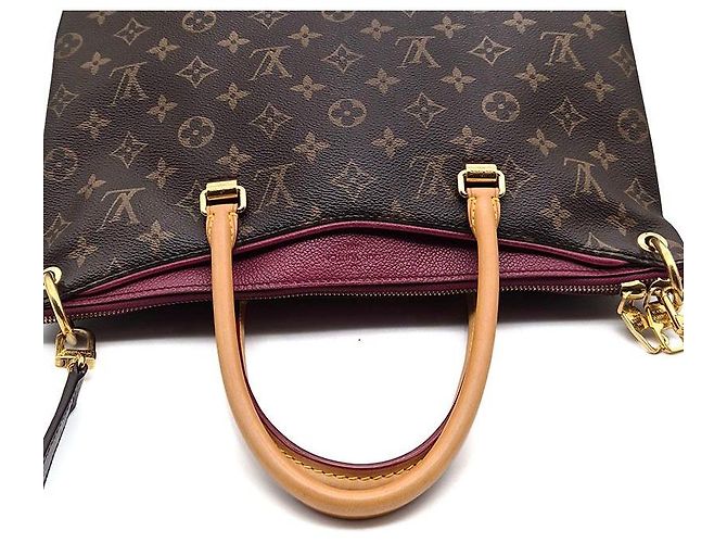 Louis Vuitton Monogram Palais MM Borsa marrone - vista 6