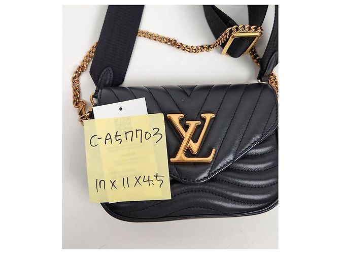 Louis Vuitton Bolso de hombro Multi Pochette New Wave Negro - vista 11
