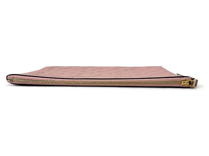 Louis Vuitton Borsa a Pochette Daily Clutch Monogram Empreinte Rose Powder Rosa - vista 6