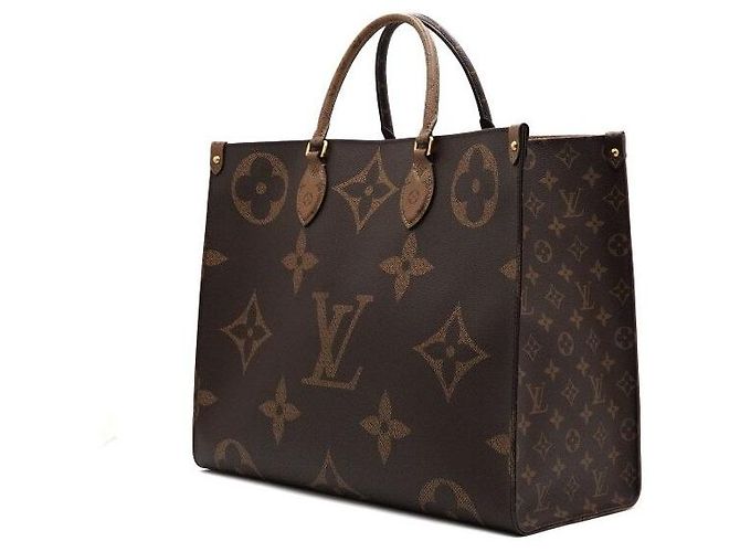 Louis Vuitton Borsa a spalla e Tote On The Go GM Monogram Giant Canvas Multicolore - vista 3