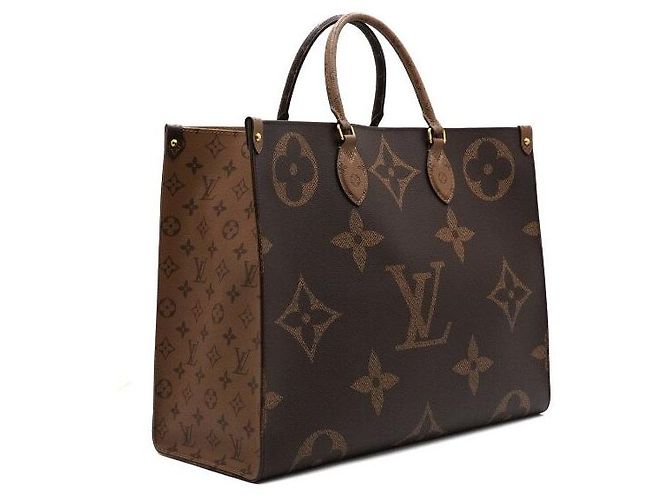 Louis Vuitton Borsa a spalla e Tote On The Go GM Monogram Giant Canvas Multicolore - vista 4