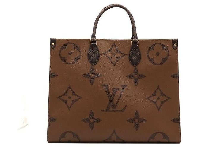 Louis Vuitton Borsa a spalla e Tote On The Go GM Monogram Giant Canvas Multicolore - vista 5