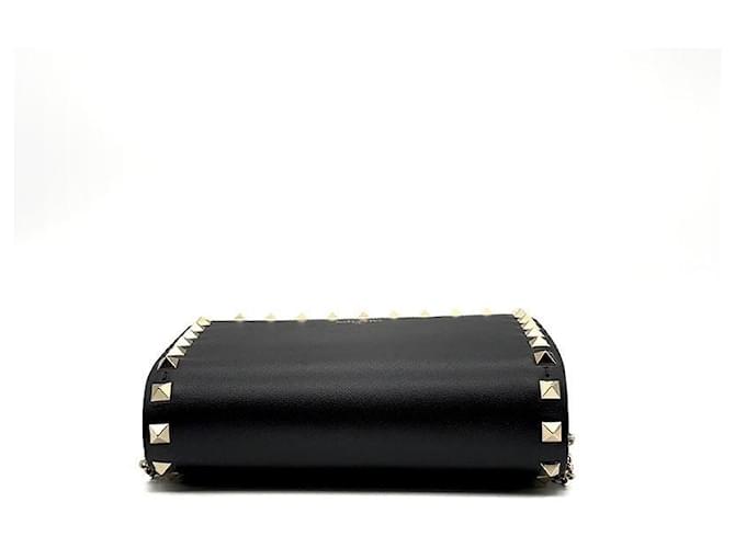 Valentino Borsa a tracolla Rockstud Mini Chain Nero - vista 5