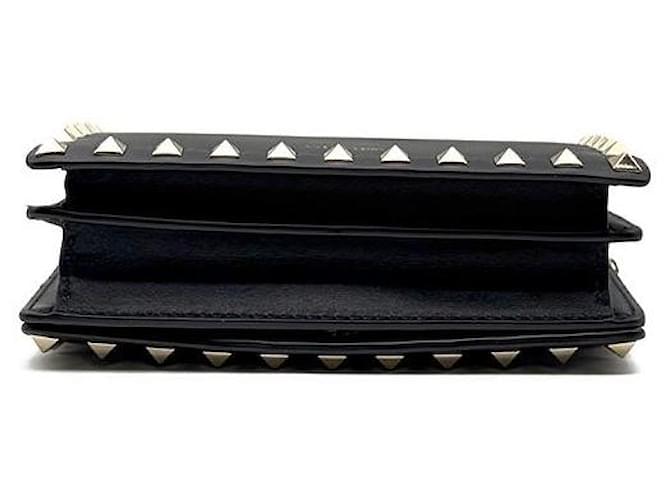 Valentino Borsa a tracolla Rockstud Mini Chain Nero - vista 6