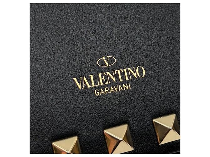 Valentino Borsa a tracolla Rockstud Mini Chain Nero - vista 7