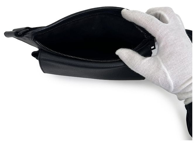 Louis Vuitton Borsa Sling Aeroagram Takeoff Black - vista 13