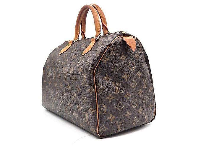 Louis Vuitton Monogram Speedy 30 Marrone - vista 2