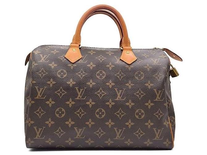 Louis Vuitton Monogram Speedy 30 Marrone - vista 3