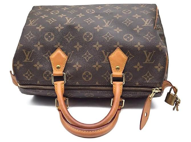 Louis Vuitton Monogram Speedy 30 Marrone - vista 6