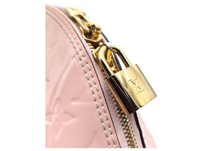 Louis Vuitton Alma PM Borsa Tote in pelle rosa - vista 8