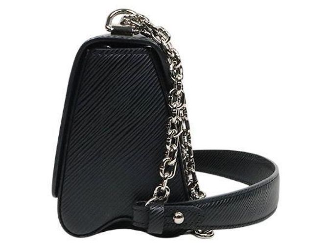 Louis Vuitton Twist PM Schultertasche aus schwarzem Épi-Leder - Ansicht 2