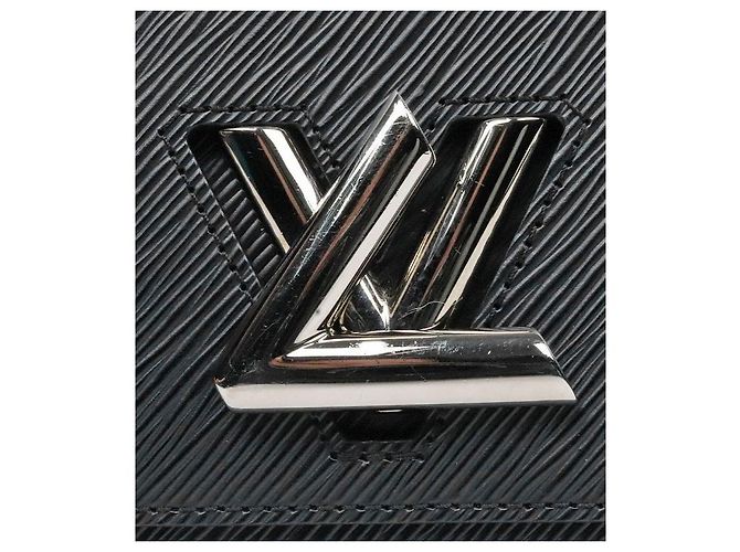 Louis Vuitton Twist PM Schultertasche aus schwarzem Épi-Leder - Ansicht 8