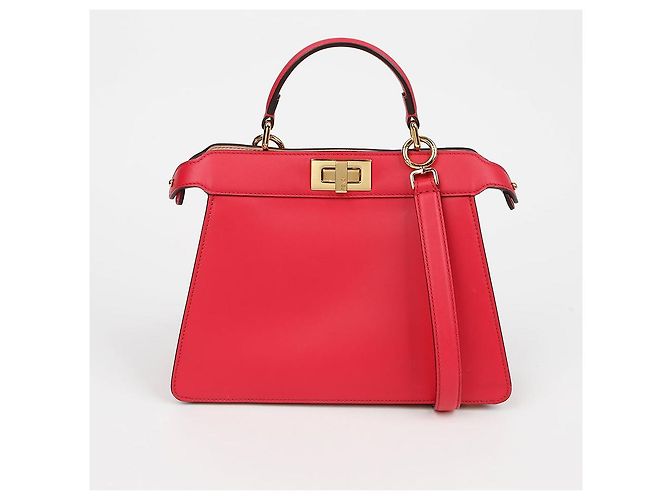 Fendi Borsa a spalla piccola Peekaboo Iseeu Rosa - vista 2