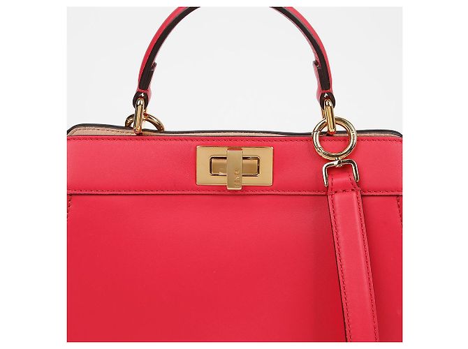 Fendi Borsa a spalla piccola Peekaboo Iseeu Rosa - vista 3