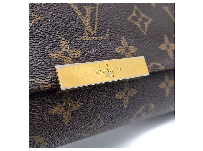 Louis Vuitton Monogram Favorite MM Borsa marrone - vista 8