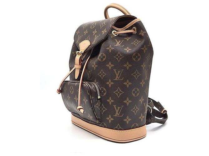 Louis Vuitton Monogram Montsouris Rucksack PM Braun - Ansicht 2