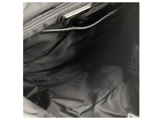 Saffiano Prada Zaino Pocono in Re-Nylon Nero - vista 7