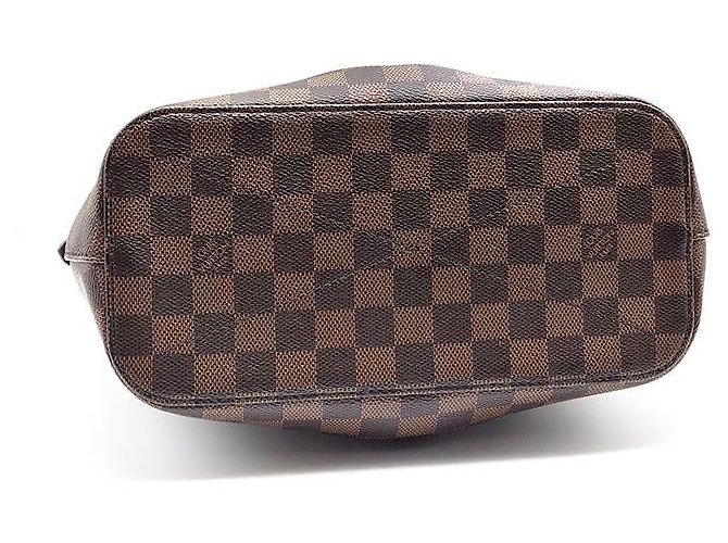Borsa a mano Louis Vuitton Damier Sienna PM Marrone - vista 7