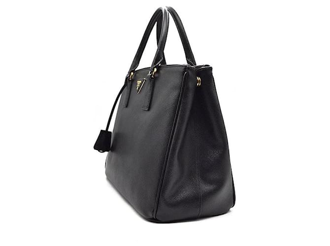 Prada Borsa Tote e a Tracolla Saffiano Lux Nero - vista 2