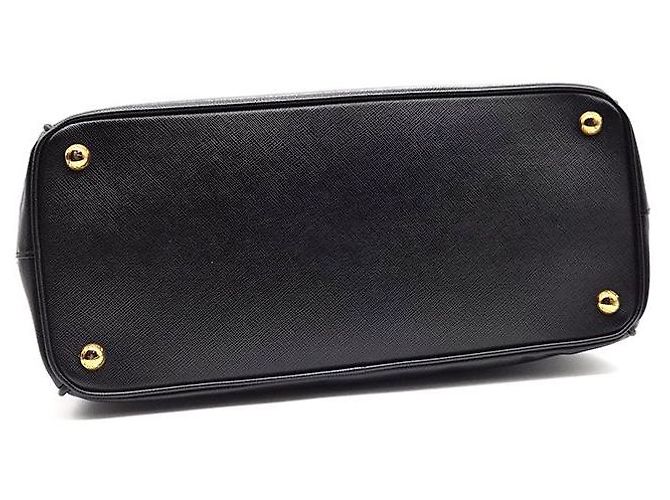Prada Borsa Tote e a Tracolla Saffiano Lux Nero - vista 7