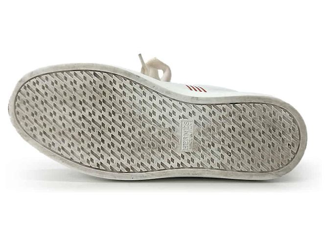 Hermès Sneakers Advantage Avantgarde White Orange Bianco - vista 12