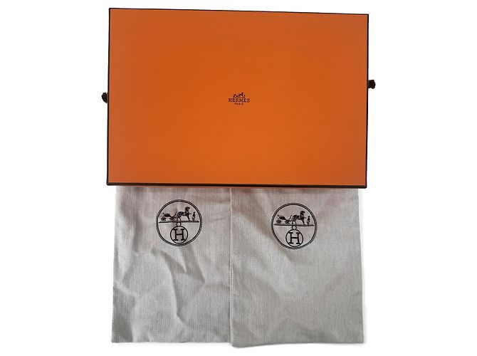 Hermès Sneakers Advantage Avantgarde White Orange Bianco - vista 16