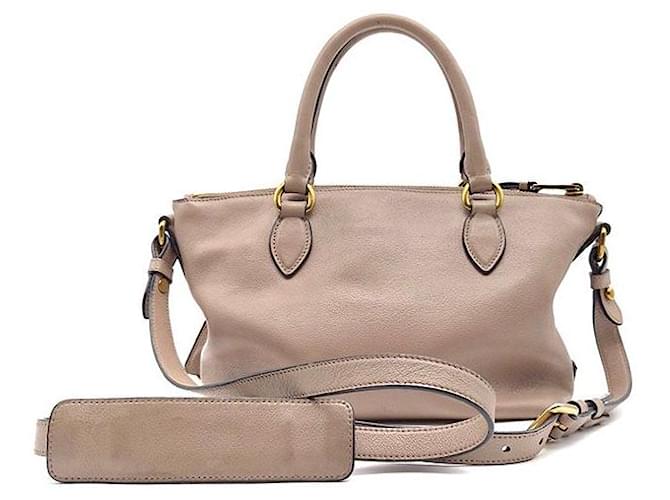 Prada Borsa tote e a tracolla Grace in vitello Rosa - vista 3
