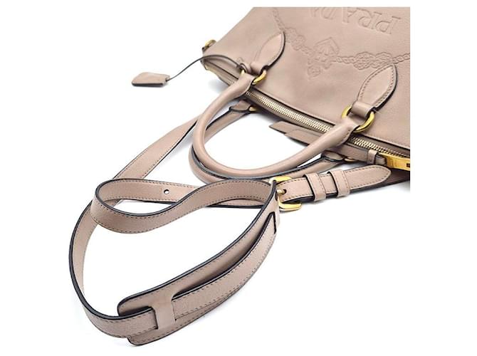 Prada Borsa tote e a tracolla Grace in vitello Rosa - vista 5