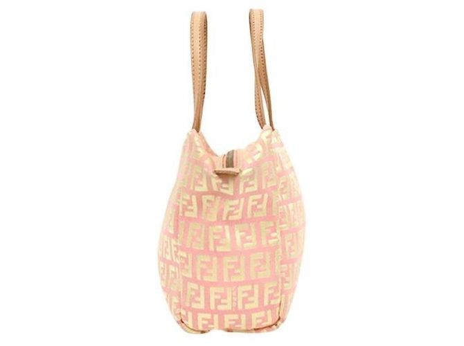 Fendi Zucchino Tote Bag Rosa - Ansicht 2