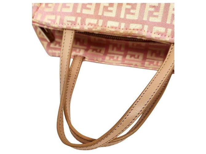 Fendi Zucchino Tote Bag Rosa - Ansicht 7