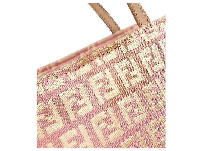 Fendi Zucchino Tote Bag Rosa - Ansicht 9