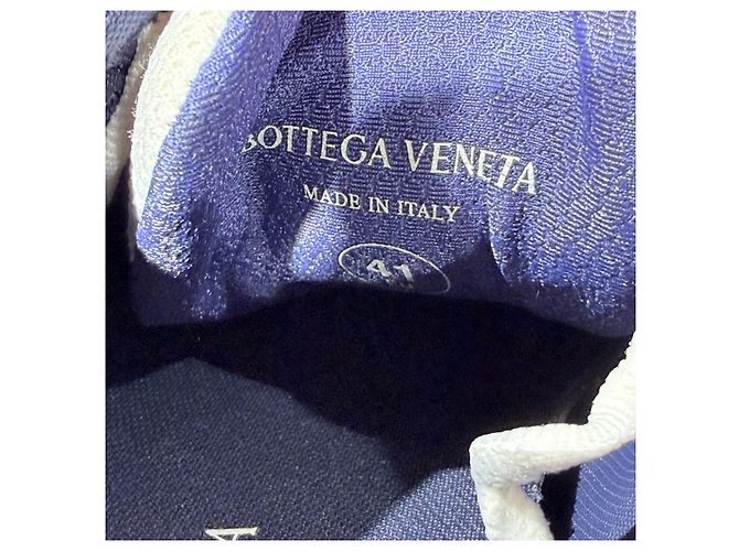 Bottega Veneta Sneakers Orbit Abyss Silver Navy Blu - vista 9