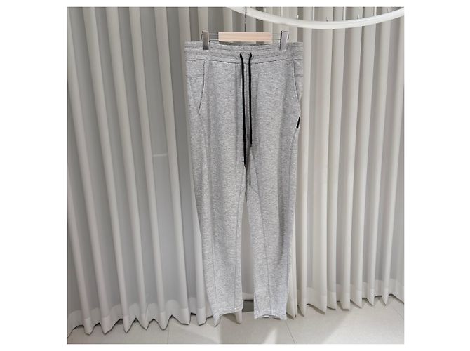 Brunello Cucinelli Cotton Gray Banded Training Pants Brown - view 3