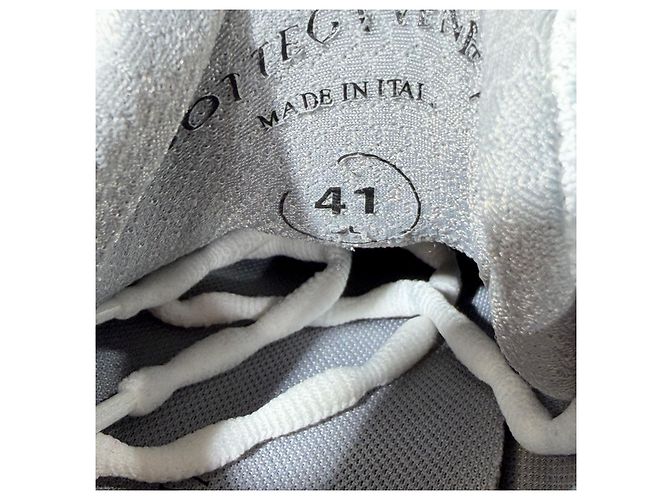 Bottega Veneta Sneakers Orbit Silver White Bianco - vista 10