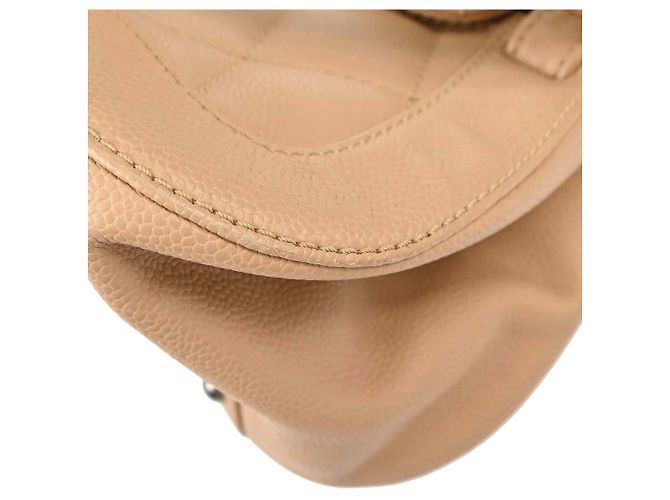 Borsa a tracolla Chanel Mademoiselle Lock in pelle caviar matelassé - vista 6
