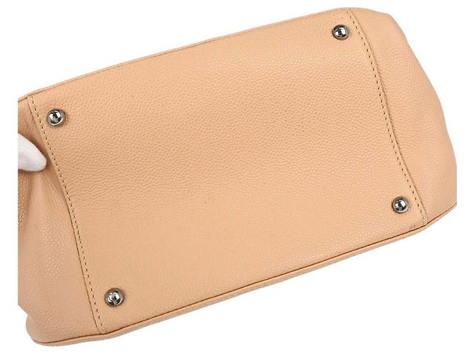 Borsa a tracolla Chanel Mademoiselle Lock in pelle caviar matelassé - vista 7