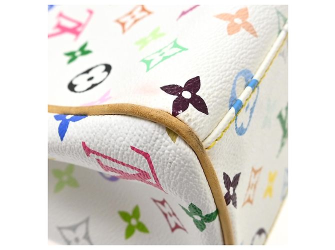 Louis Vuitton Aurelia Monogram Multicolor MM Bianco - vista 7