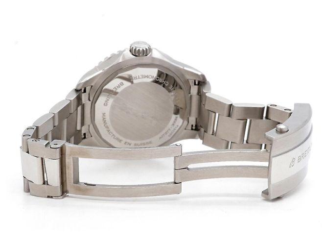 Orologio Breitling Superocean Automatic 36 A17377 Quadrante Bianco - vista 4
