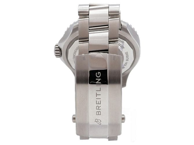 Orologio Breitling Superocean Automatic 36 A17377 Quadrante Bianco - vista 7