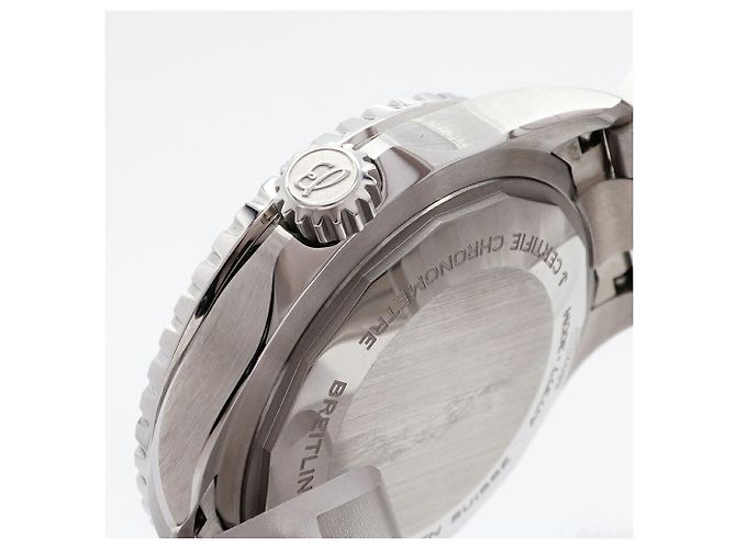 Orologio Breitling Superocean Automatic 36 A17377 Quadrante Bianco - vista 8