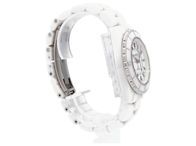 Relógio Masculino Chanel J12 H0970 Mostrador Branco - vista 3