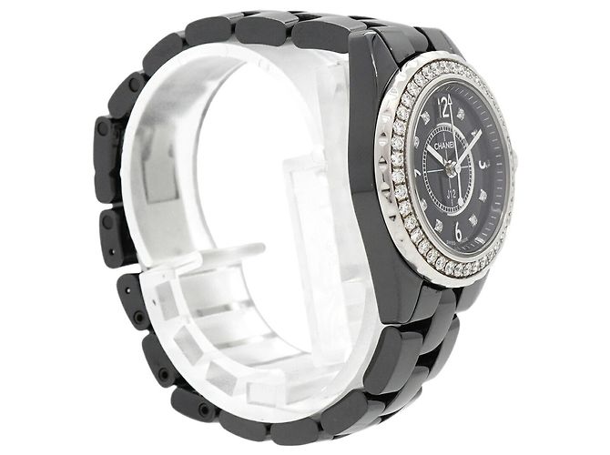 Orologio da uomo Chanel J12 Diamond H2571 Quadrante Nero - vista 3