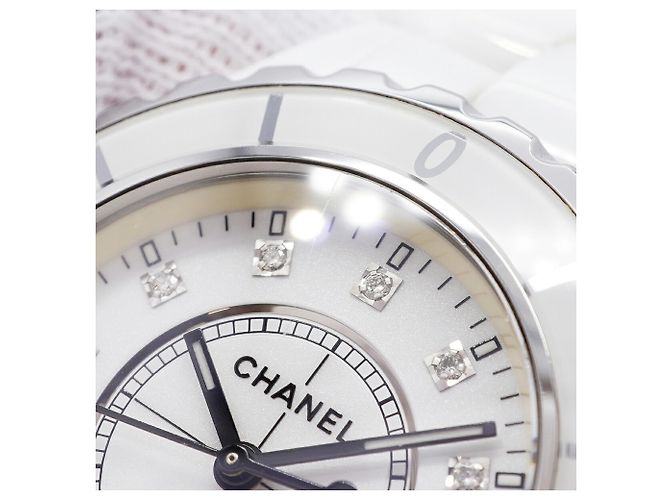 Chanel J12 Diamond H1628 Damenuhr - Ansicht 7