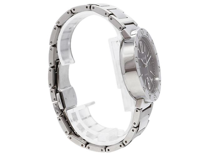 Bulgari Orologio da uomo Bvlgari BB38SSAUTO quadrante nero - vista 3