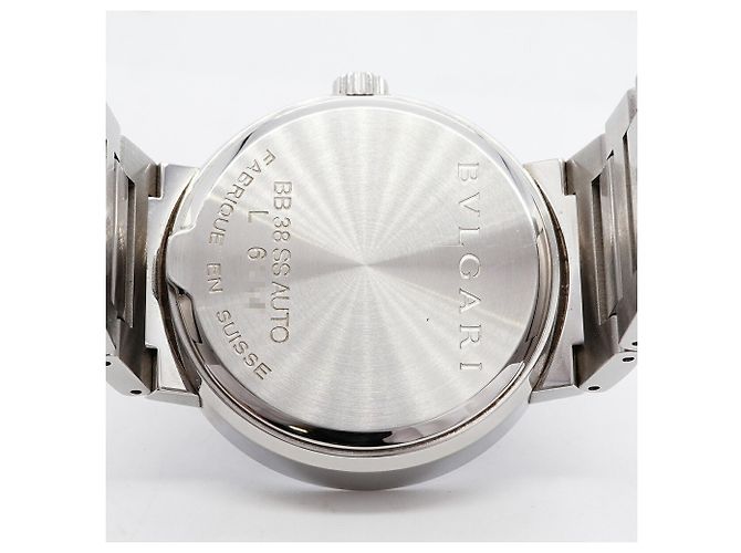 Bulgari Orologio da uomo Bvlgari BB38SSAUTO quadrante nero - vista 5